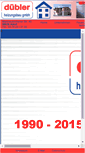 Mobile Screenshot of duebler-heizung.de